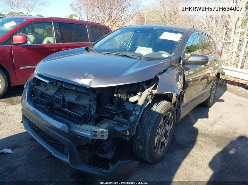 2HKRW2H57JH634007 2018 Honda Cr-V Ex