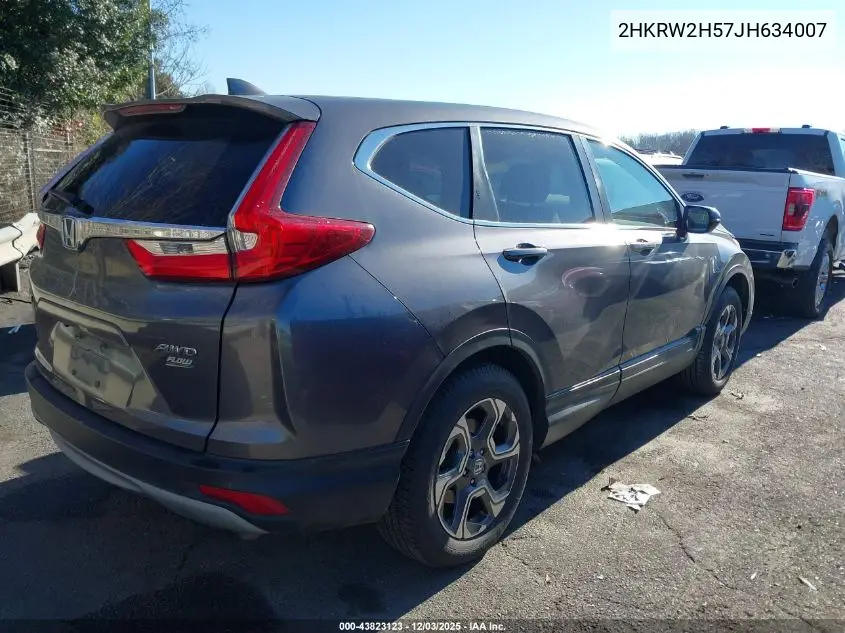 2HKRW2H57JH634007 2018 Honda Cr-V Ex