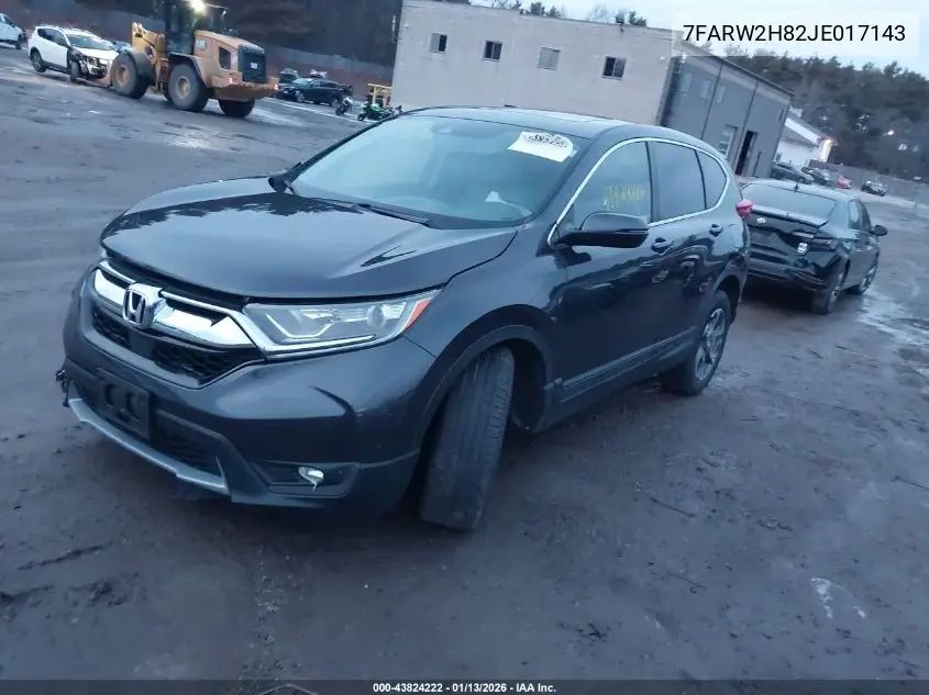 7FARW2H82JE017143 2018 Honda Cr-V Ex-L/Ex-L Navi