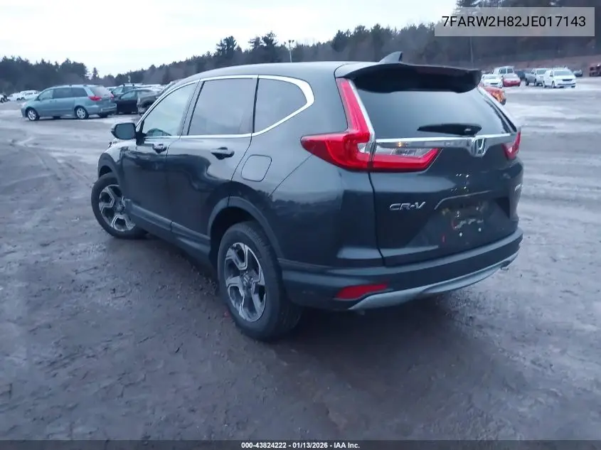 7FARW2H82JE017143 2018 Honda Cr-V Ex-L/Ex-L Navi