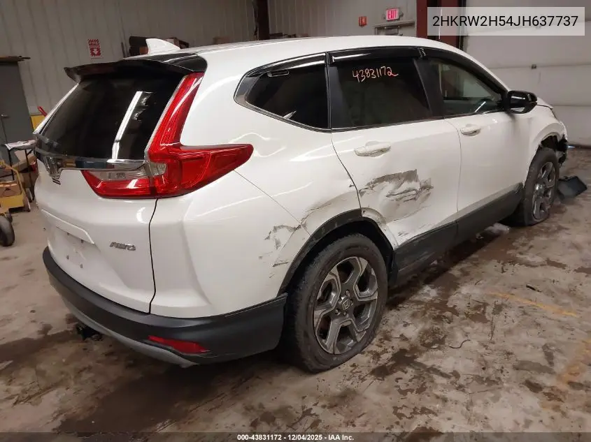 2HKRW2H54JH637737 2018 Honda Cr-V Ex