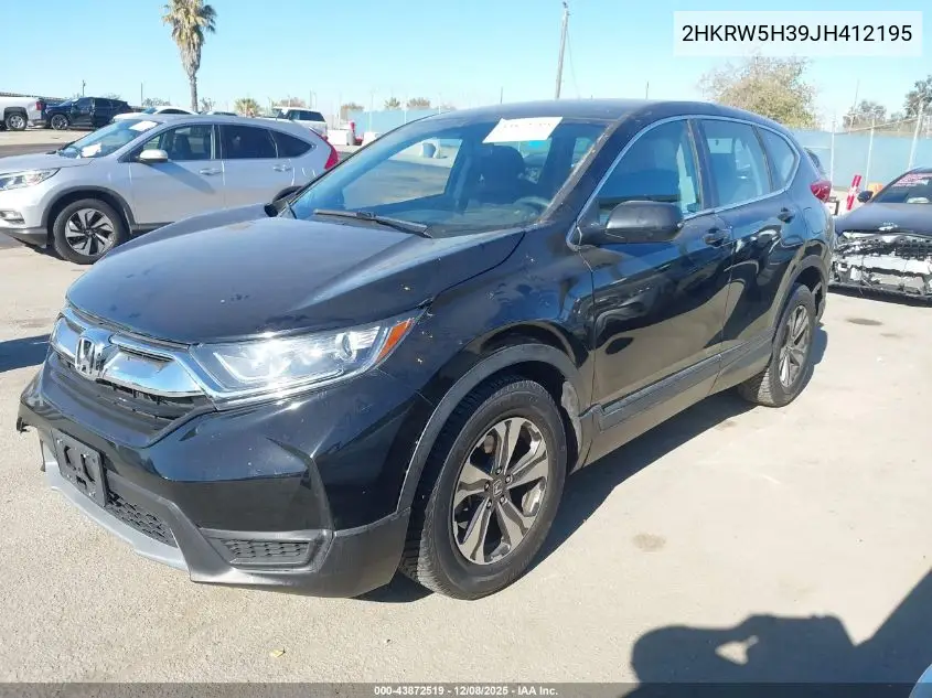 2HKRW5H39JH412195 2018 Honda Cr-V Lx