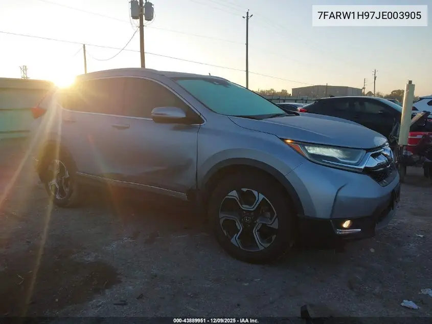7FARW1H97JE003905 2018 Honda Cr-V Touring