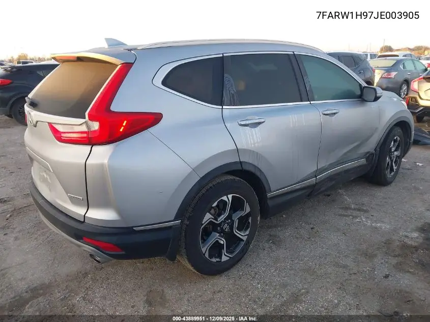 7FARW1H97JE003905 2018 Honda Cr-V Touring