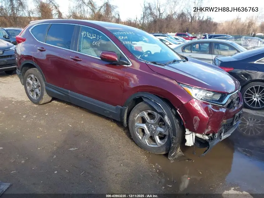 2HKRW2H88JH636763 2018 Honda Cr-V Ex-L/Ex-L Navi