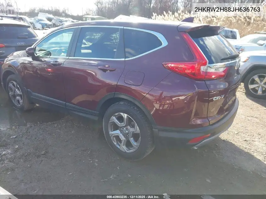2HKRW2H88JH636763 2018 Honda Cr-V Ex-L/Ex-L Navi