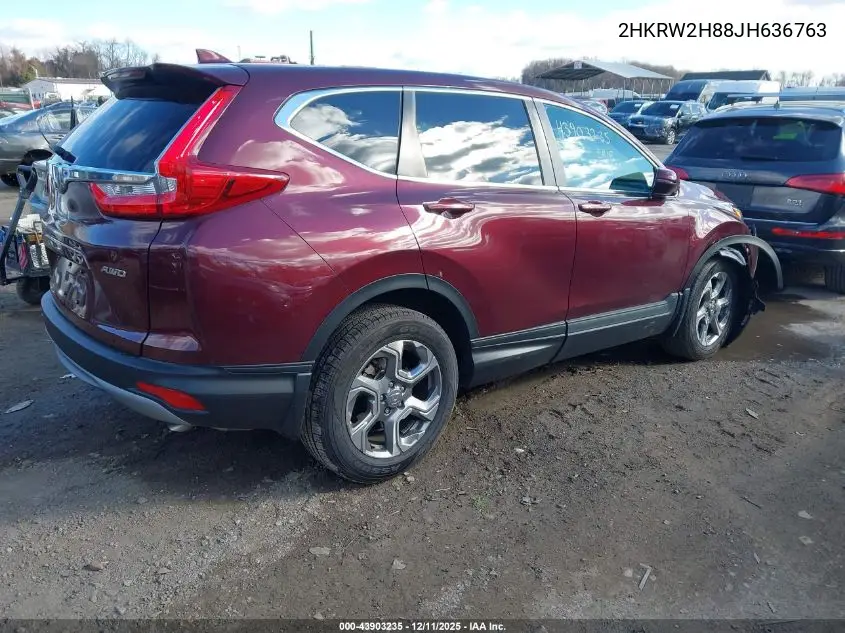 2HKRW2H88JH636763 2018 Honda Cr-V Ex-L/Ex-L Navi
