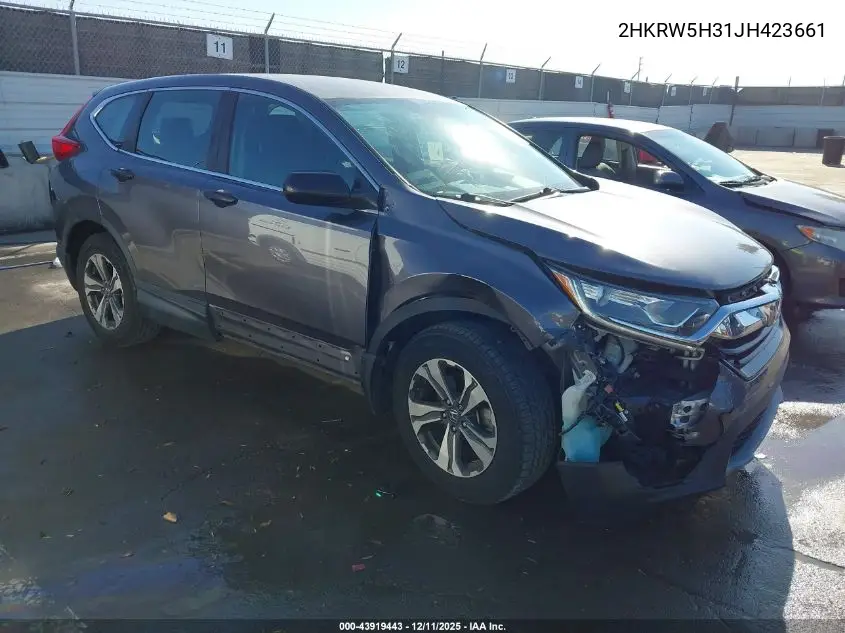 2HKRW5H31JH423661 2018 Honda Cr-V Lx