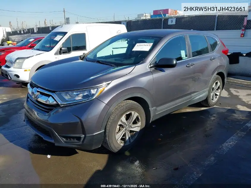 2HKRW5H31JH423661 2018 Honda Cr-V Lx