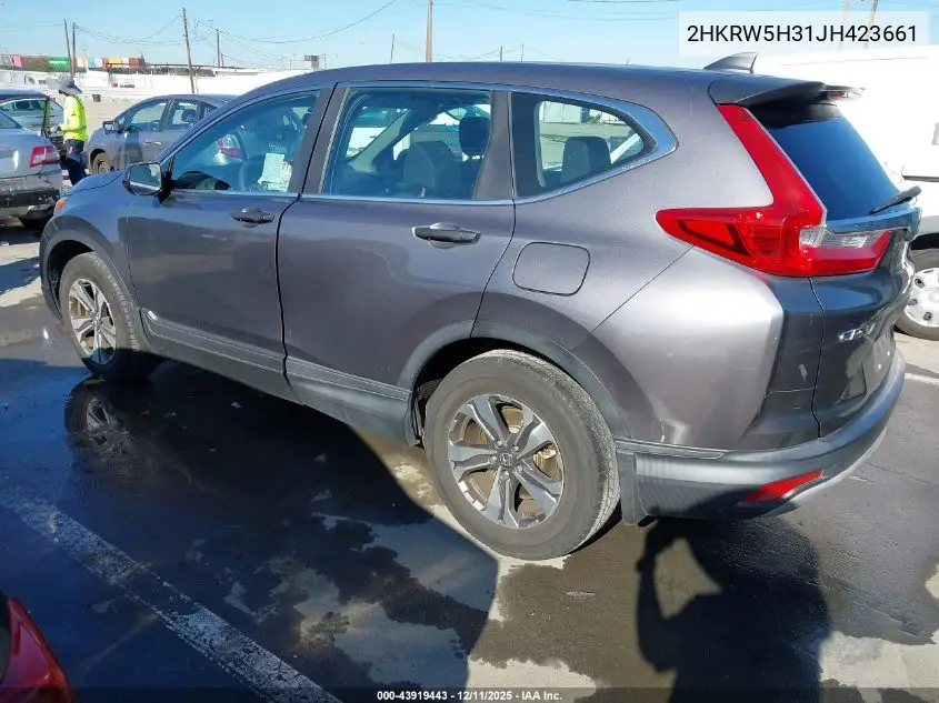 2HKRW5H31JH423661 2018 Honda Cr-V Lx