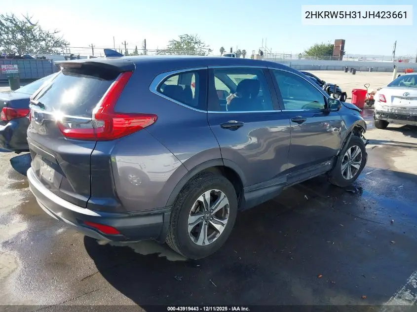2HKRW5H31JH423661 2018 Honda Cr-V Lx