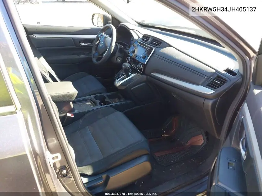 2HKRW5H34JH405137 2018 Honda Cr-V Lx