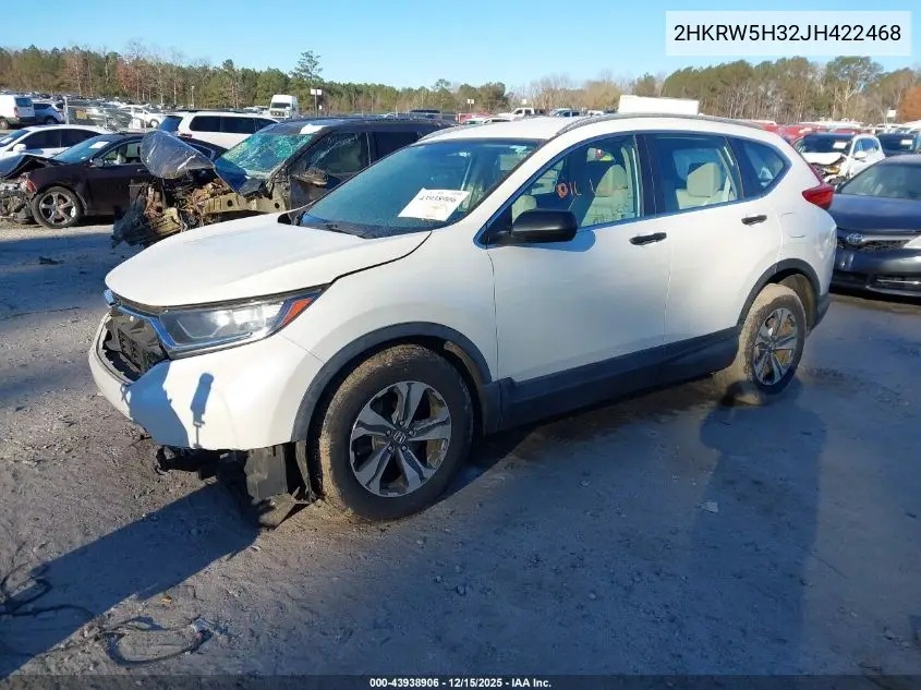2HKRW5H32JH422468 2018 Honda Cr-V Lx