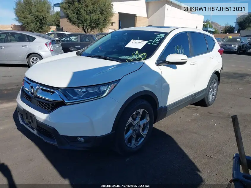 2HKRW1H87JH513031 2018 Honda Cr-V Ex-L/Ex-L Navi