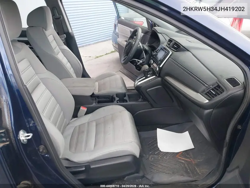 2HKRW5H34JH419202 2018 Honda Cr-V Lx