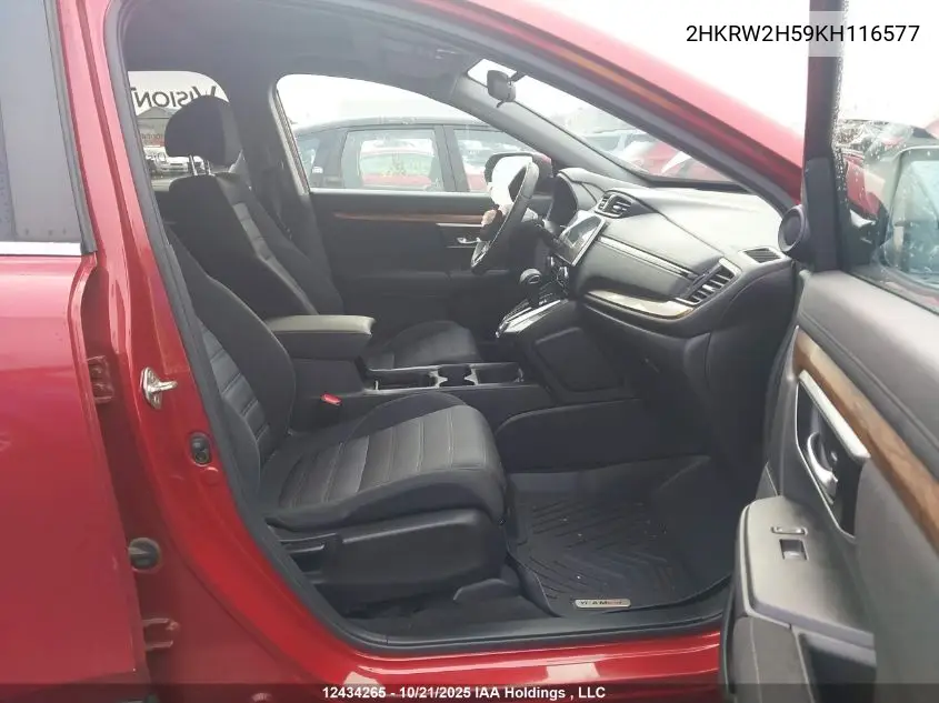 2HKRW2H59KH116577 2019 Honda Cr-V