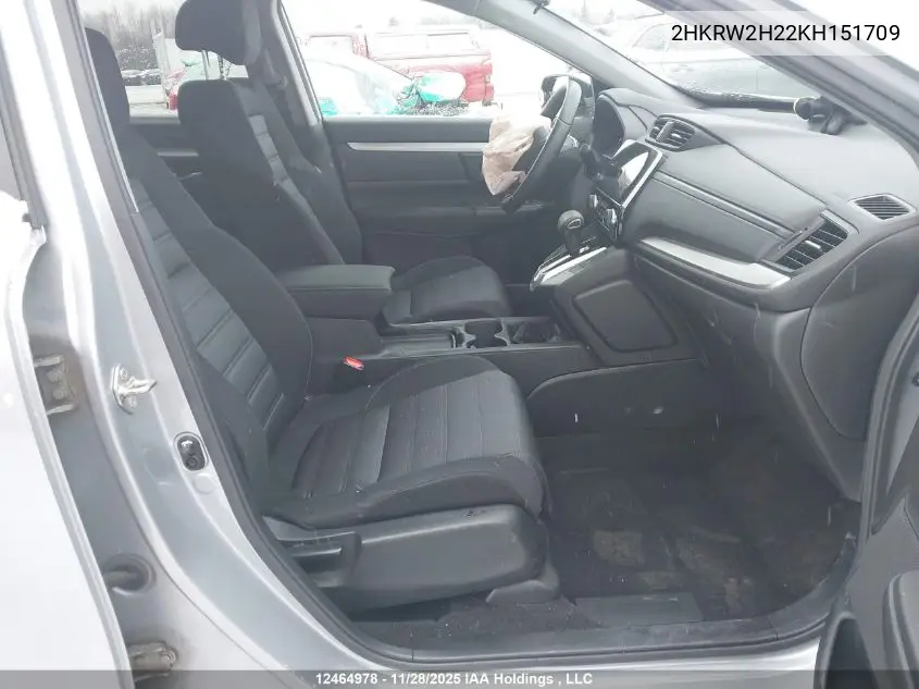 2HKRW2H22KH151709 2019 Honda Cr-V