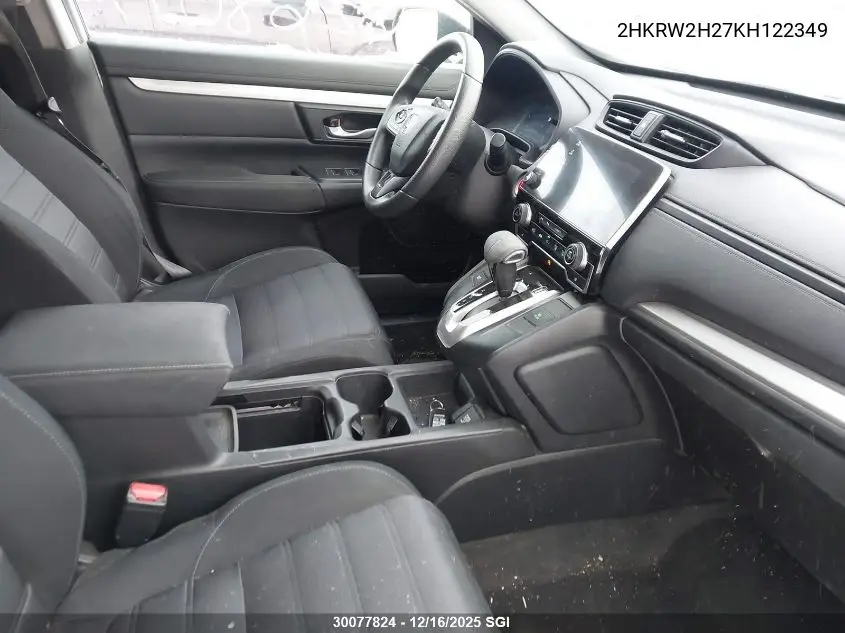 2HKRW2H27KH122349 2019 Honda Cr-V Lx