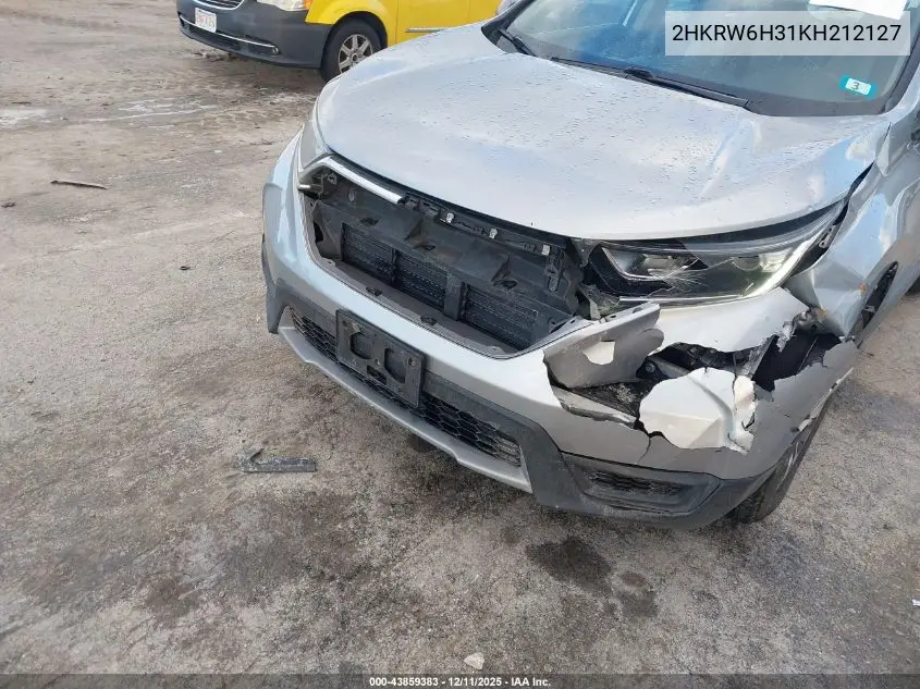 2HKRW6H31KH212127 2019 Honda Cr-V Lx