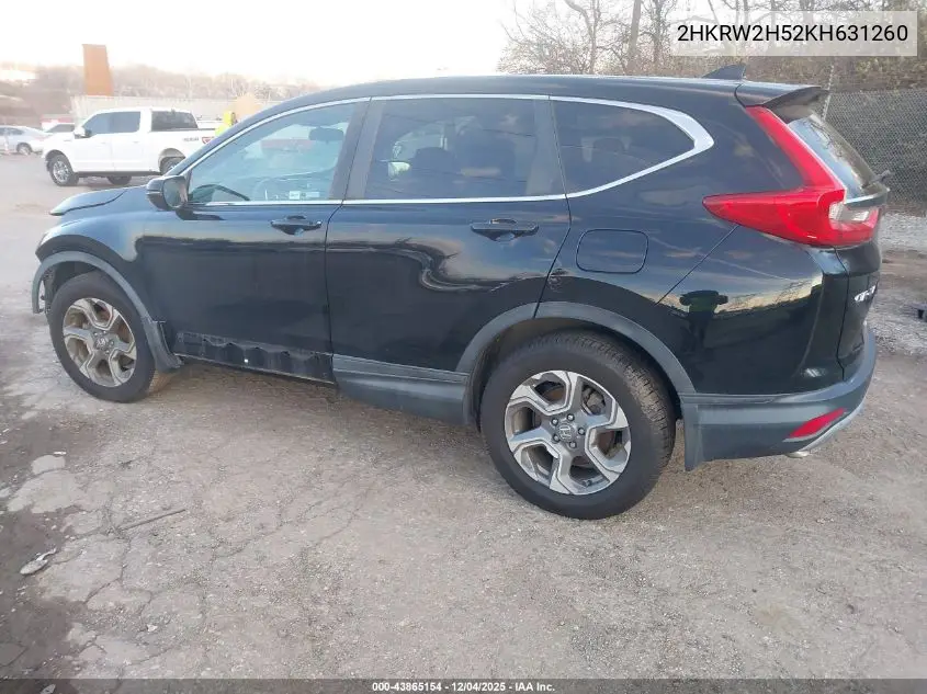 2HKRW2H52KH631260 2019 Honda Cr-V Ex