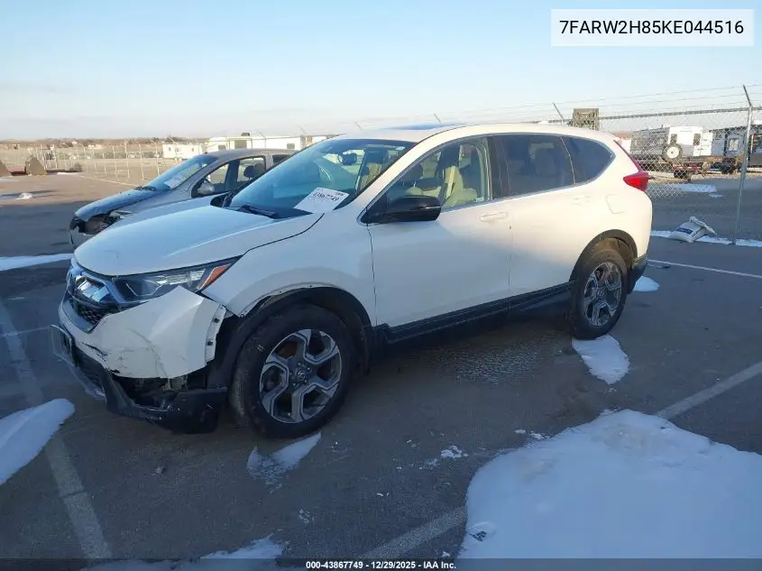 7FARW2H85KE044516 2019 Honda Cr-V Ex-L