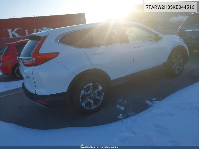7FARW2H85KE044516 2019 Honda Cr-V Ex-L