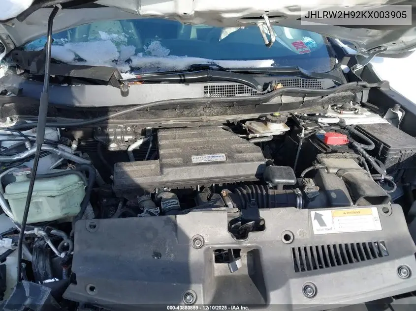 JHLRW2H92KX003905 2019 Honda Cr-V Touring