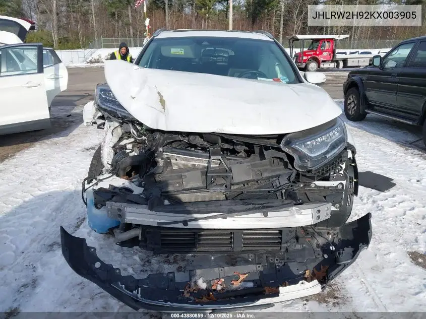 JHLRW2H92KX003905 2019 Honda Cr-V Touring