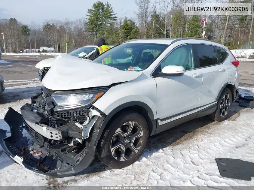 JHLRW2H92KX003905 2019 Honda Cr-V Touring