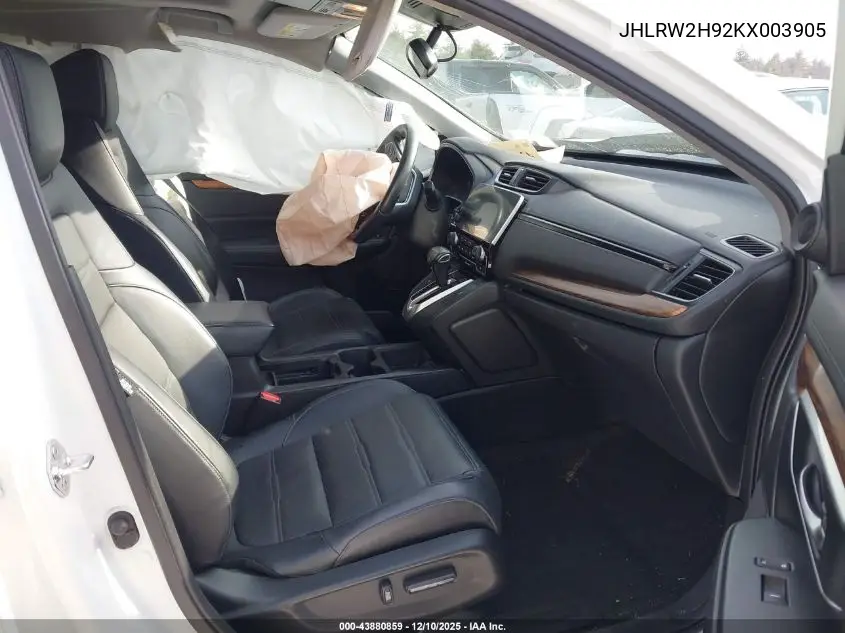 JHLRW2H92KX003905 2019 Honda Cr-V Touring