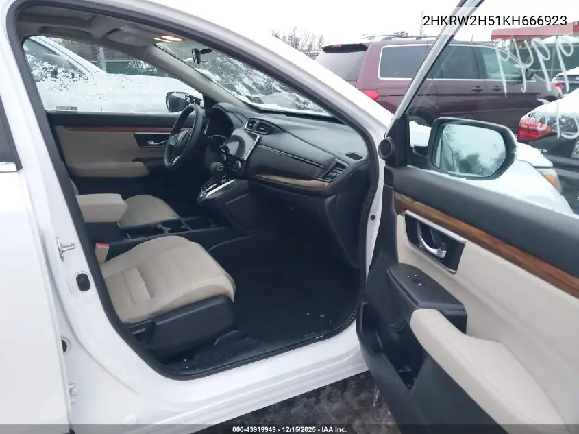 2HKRW2H51KH666923 2019 Honda Cr-V Ex