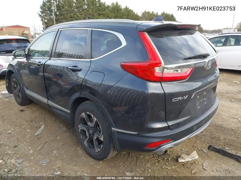 7FARW2H91KE023753 2019 Honda Cr-V Touring