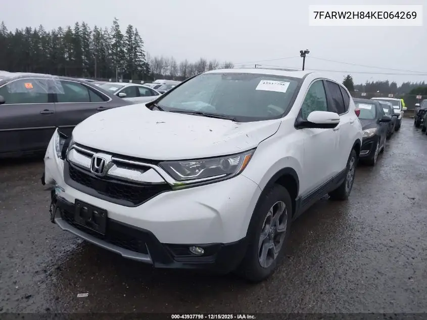 7FARW2H84KE064269 2019 Honda Cr-V Ex-L