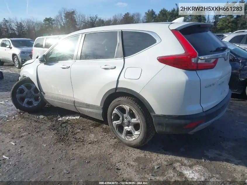2HKRW2H5XKH661283 2019 Honda Cr-V Ex