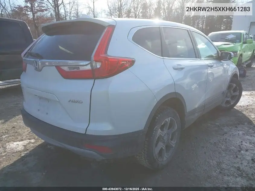 2HKRW2H5XKH661283 2019 Honda Cr-V Ex