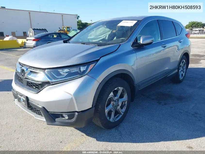 2HKRW1H80KH508593 2019 Honda Cr-V Ex-L