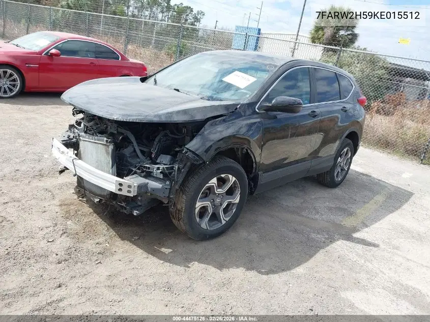 7FARW2H59KE015512 2019 Honda Cr-V Ex