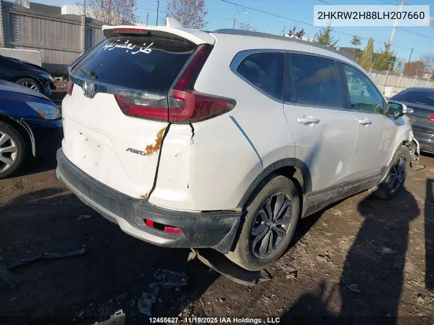 2HKRW2H88LH207660 2020 Honda Cr-V Ex-L