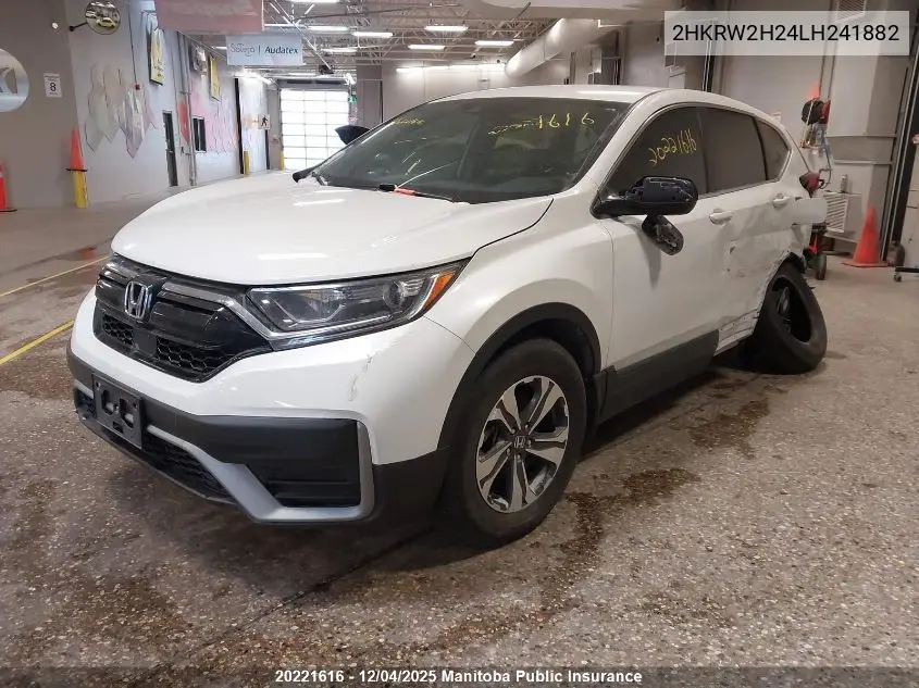2HKRW2H24LH241882 2020 Honda Cr-V Lx