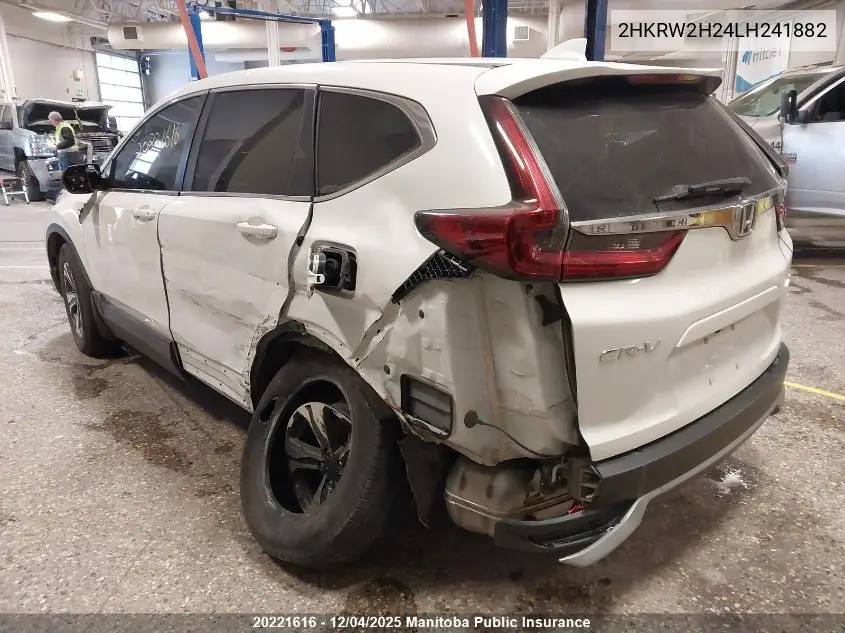 2HKRW2H24LH241882 2020 Honda Cr-V Lx