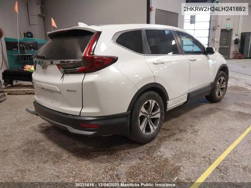 2HKRW2H24LH241882 2020 Honda Cr-V Lx