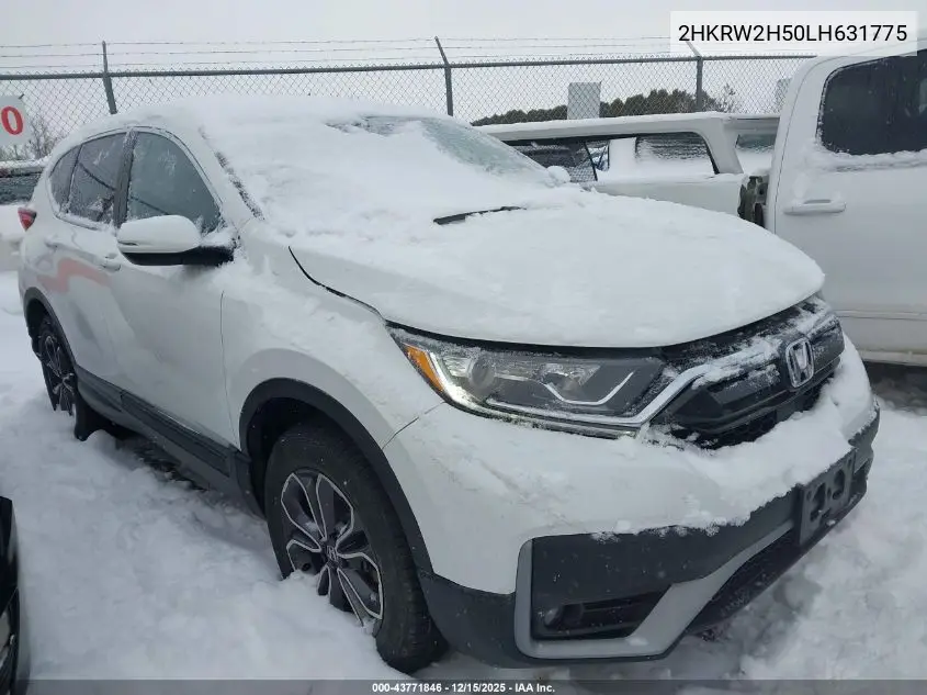 2HKRW2H50LH631775 2020 Honda Cr-V Awd Ex