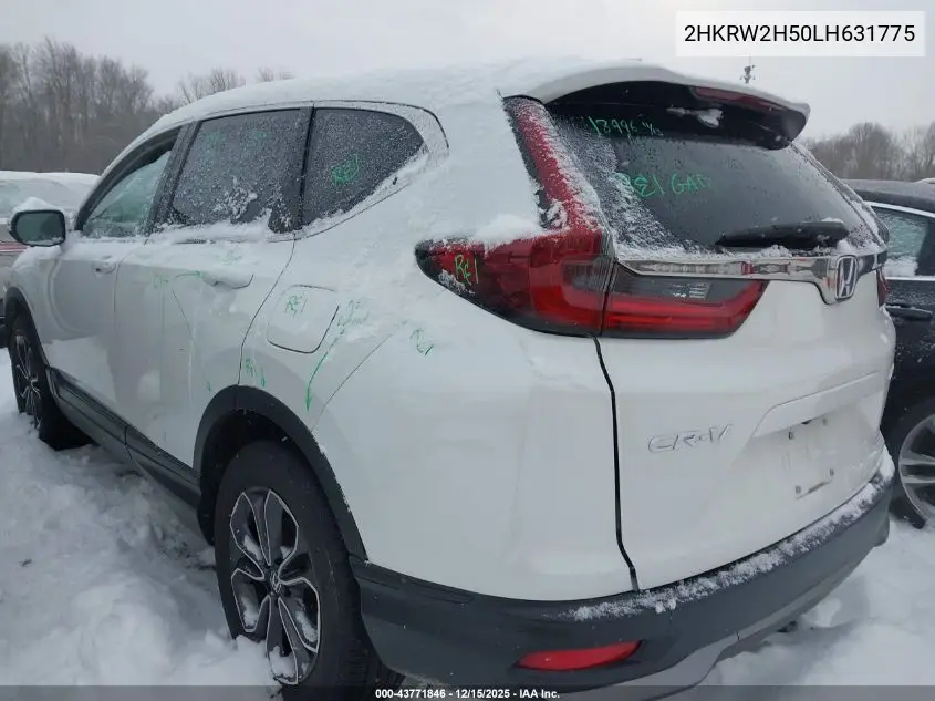 2HKRW2H50LH631775 2020 Honda Cr-V Awd Ex