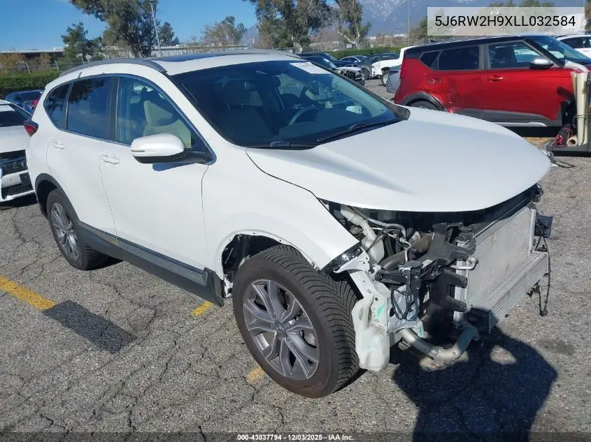 5J6RW2H9XLL032584 2020 Honda Cr-V Awd Touring