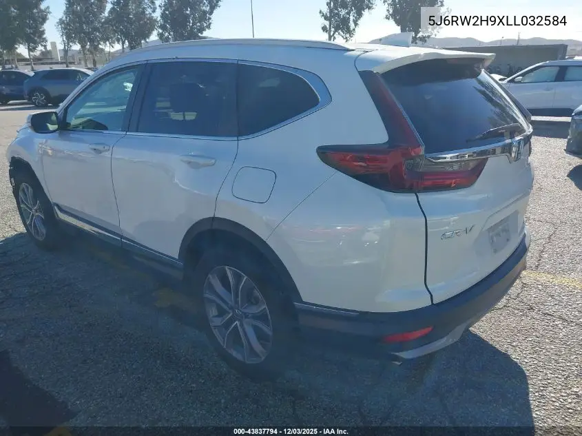 5J6RW2H9XLL032584 2020 Honda Cr-V Awd Touring