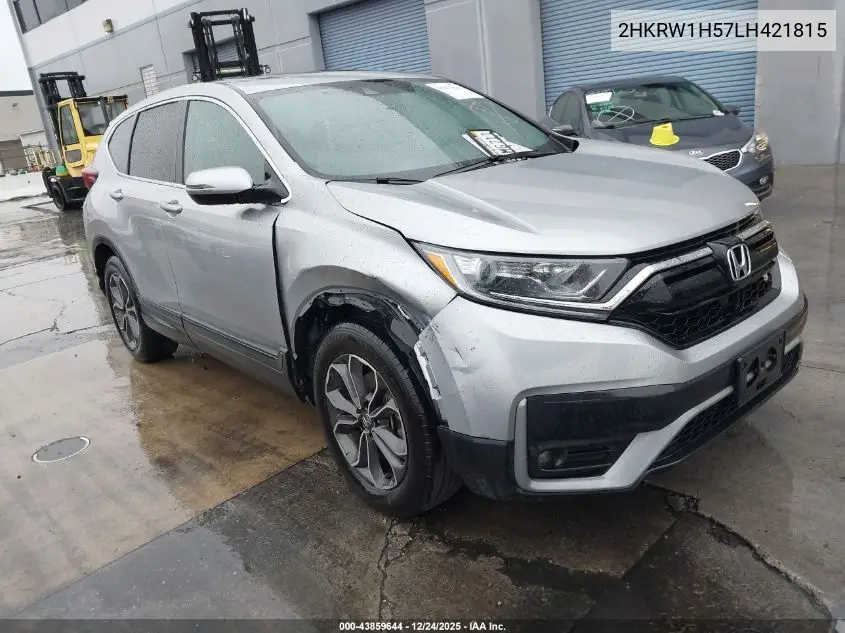 2HKRW1H57LH421815 2020 Honda Cr-V 2Wd Ex