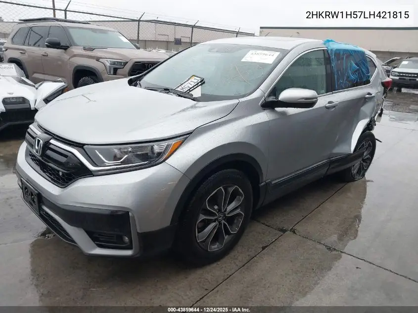 2HKRW1H57LH421815 2020 Honda Cr-V 2Wd Ex