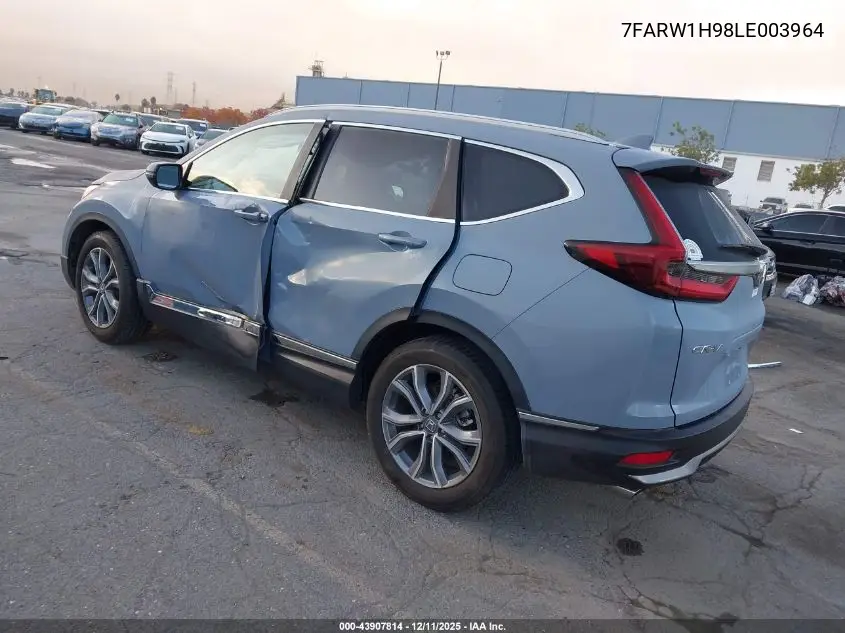 7FARW1H98LE003964 2020 Honda Cr-V 2Wd Touring