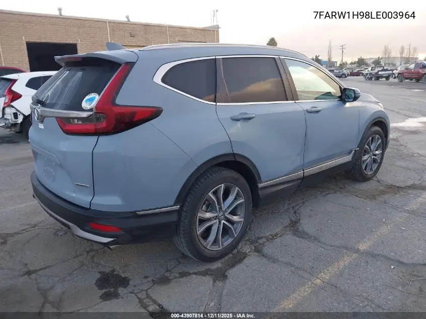 7FARW1H98LE003964 2020 Honda Cr-V 2Wd Touring