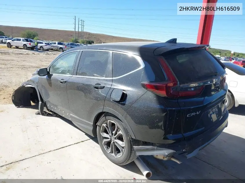 2HKRW2H80LH616509 2020 Honda Cr-V Awd Ex-L